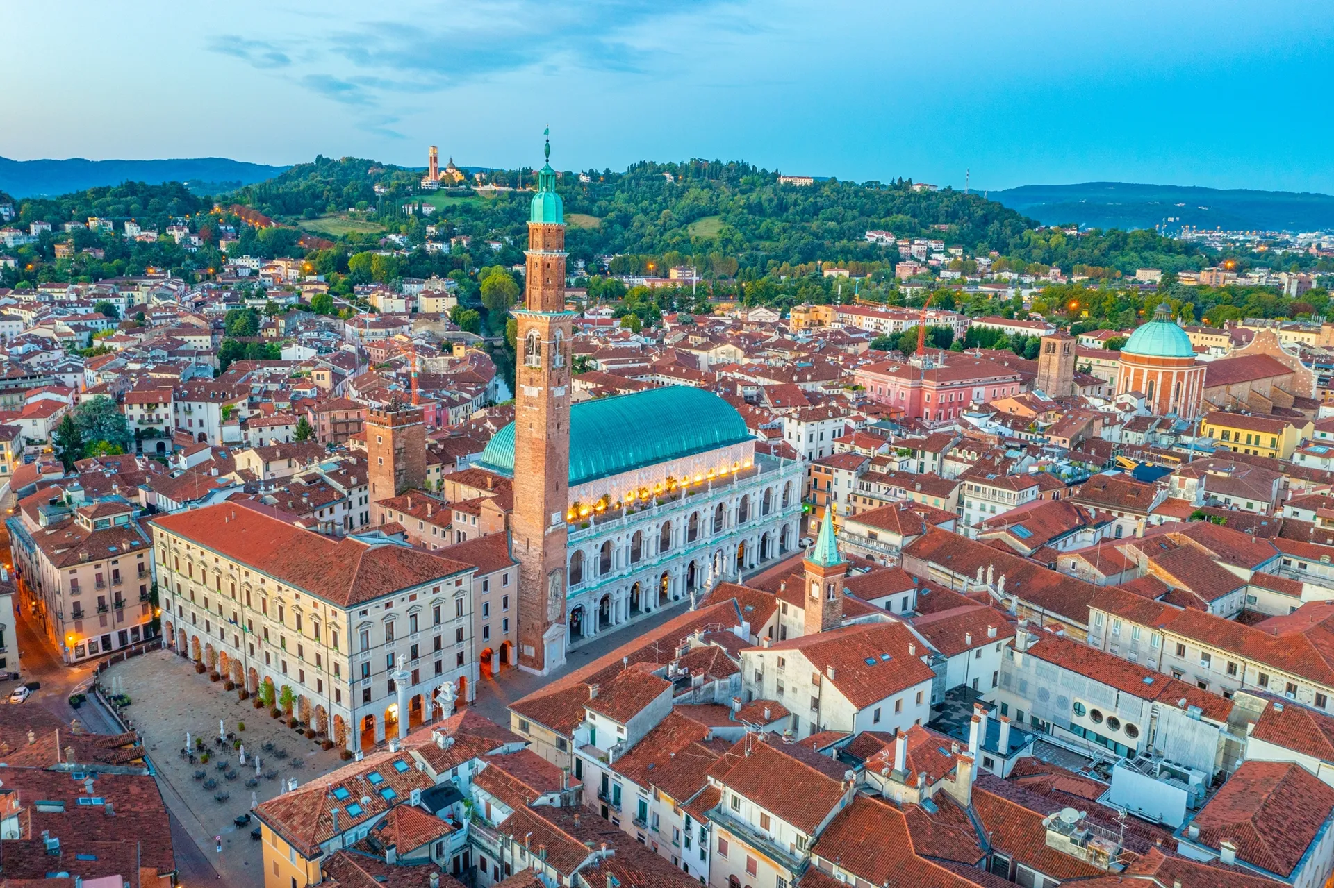 Vicenza, panoramica della città